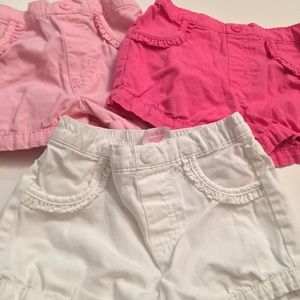 3 pairs of 18 month shorts Gymboree